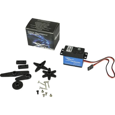 Afbeelding van Amewi Standaard servo DC5821LV WP Digitale Materiaal (aandrijving): Metaal Stekkersysteem: JR