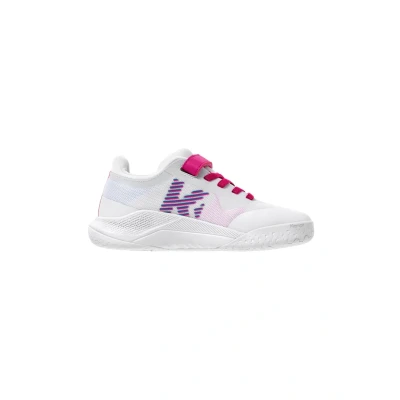 Afbeelding van Kempa Kourtfly Handbalschoenen voor kinderen, Maat: 29, Weiß cyan lila Textiel