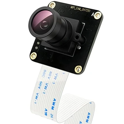 Afbeelding van Raspberry Pi Camera OV7251 Sensor with Global Shutter External Trigger Stream Mode 0.3MP Frame Rate up tp 158fps 8bit 10bit rawdata Format for 4B 3B+ 3B 3A+ CM3+ CM3 Zero W