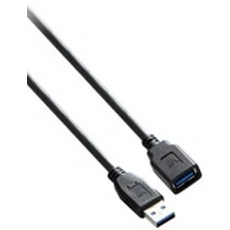 Afbeelding van USB kabel V7 V7E2USB3EXT 1.8M A Zwart