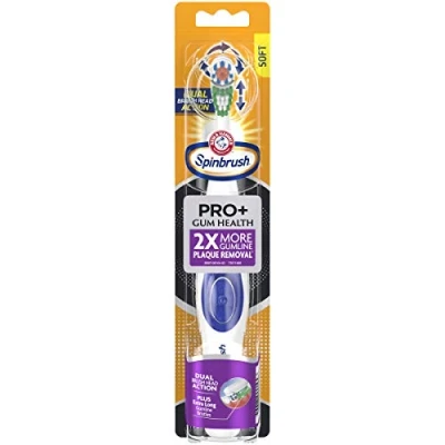Afbeelding van Arm &amp; Hammer Spinbrush PRO+ Tandenborstel met tandvleesgezondheid, 1 stuks