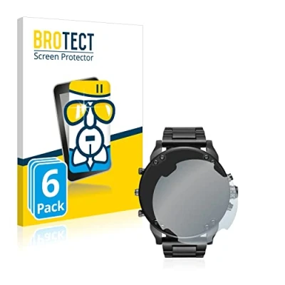 Afbeelding van BROTECT Glas Screen Protector voor Diesel DZ7395 Mr. Daddy 2.0 (6 Stuks) Schermbeschermer [9H Hardheid, Beschermglas Folie niet Gehard Glas]