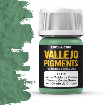 Afbeelding van Vallejo Pigment Chrome Oxid.Green 35ml 73112