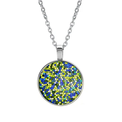 Afbeelding van Ketting Glas Mozaik