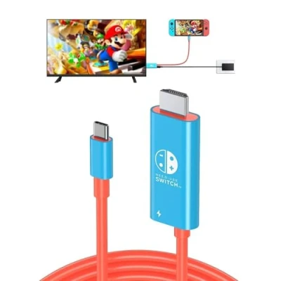 Afbeelding van Switch TV Dock Compatibel voor Nintendo Switch/Switch OLED, Draagbare Travel Docking Station Vervanging met HDMI en USB 3.0 poort, kabel