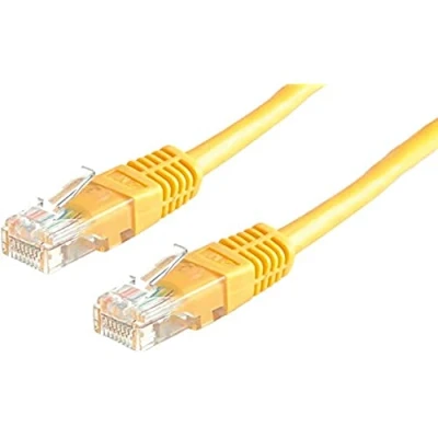 Afbeelding van VALUE Patchkabel Cat.6 UTP (Class E), geel, 1 m