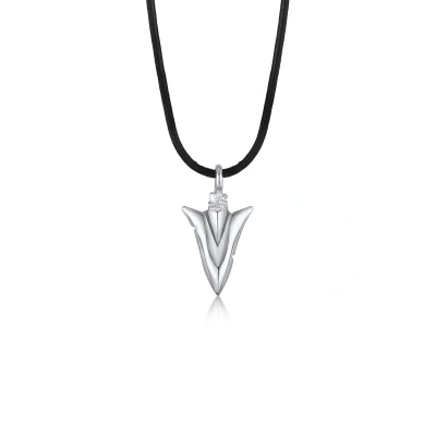 Afbeelding van Kuzzoi Arrow Ketting silvercoloured, Heren, Maat: 55, Silver coloured