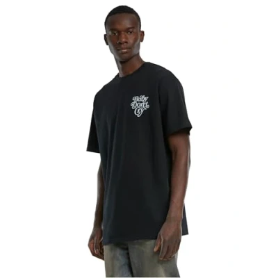 Afbeelding van Upscale by Mister Tee DON ́T CRY Tshirt print, Heren, Maat: 4XL, Black