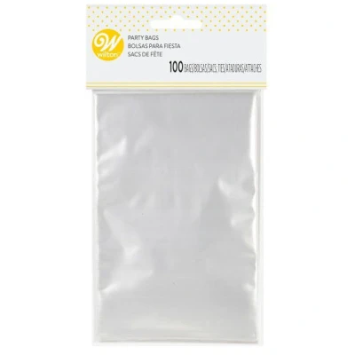 Afbeelding van Wilton Traktatiezakjes Transparant 10x15,2cm 100st