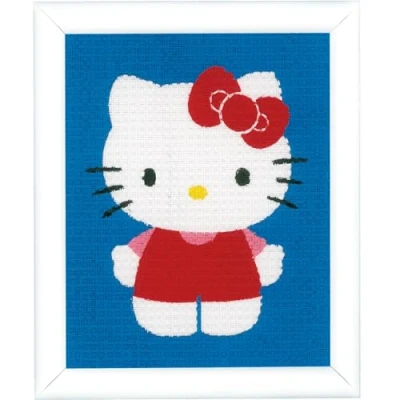 Afbeelding van Vervaco borduurpakket Hello Kitty 0148987