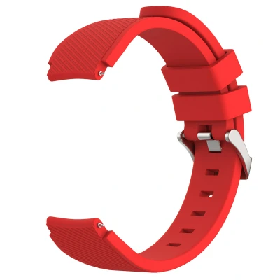 Afbeelding van Flexibel Siliconen bandje Universeel 20 mm aansluiting Rood imoshion En TPU (zacht)