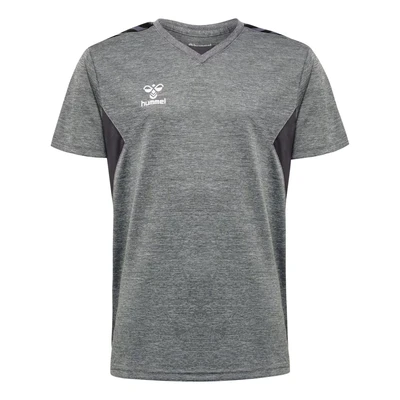 Afbeelding van Hummel Authentic Sport Tshirt voor kinderen, Maat: 116, Grey melange