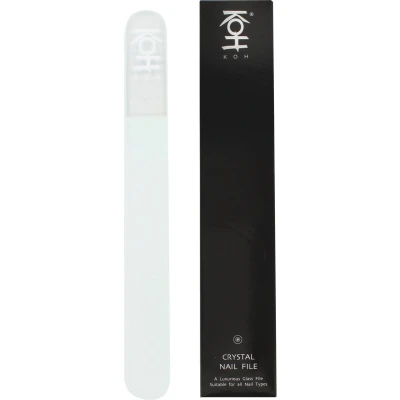 Afbeelding van KOH Crystal Nail File Large Nagelvijl vijlt de nagels geleidelijk en zacht in vorm sluit nagel perfect af een luxe, elegante cassette 1st.
