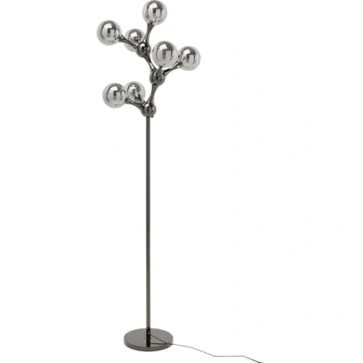 Afbeelding van Vloerlamp Atomic Balls 174cm zwart Kare Design