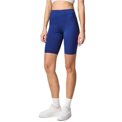 Afbeelding van Merry Style MS MS10 200 LE Dames Leggings Sport Vrijetijdsbroek Kort Katoen Sporbroek Yogabroek Kobalt M
