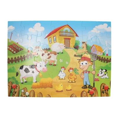 Afbeelding van Vloerpuzzel Boerderij, 35st.