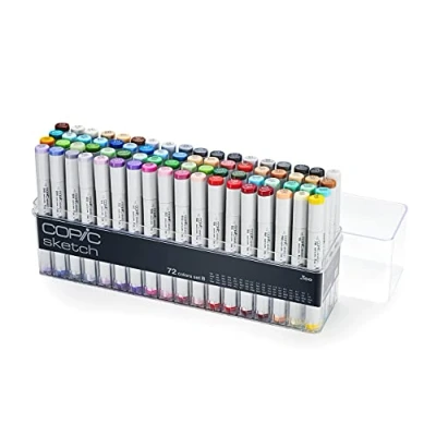 Afbeelding van Copic Sketch Marker Set B 72 stuks