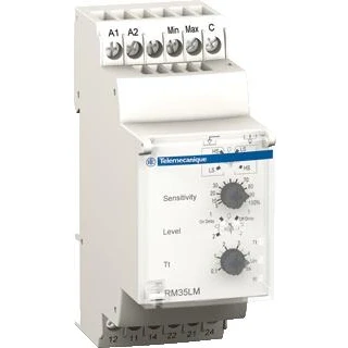 Afbeelding van Schneider electric rm35 niveaubewakingsrelais legen of vullen voedingsspanning 24 240vac dc detectie per sonde inst vertr 2w rm35lm33mw
