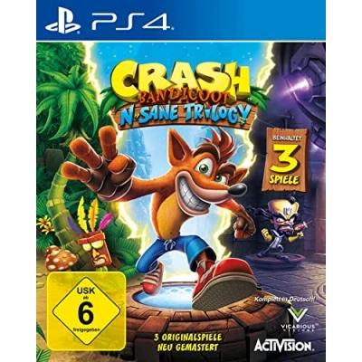 Afbeelding van Activision Crash Bandicoot N. Sane Trilogy, PlayStation 4, 10 jaar en ouder, Fysieke media