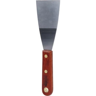 Afbeelding van KS Tools 907.2264 RVS Plamuurmes, 63mm, houten handgreep