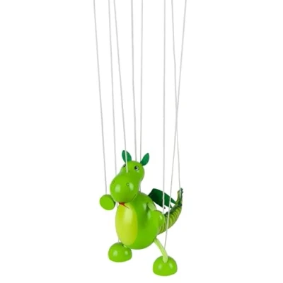 Afbeelding van Goki Marionet Draak 16cm