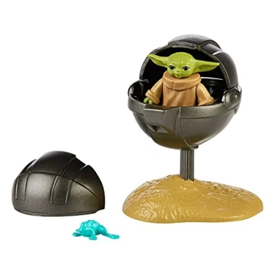 Afbeelding van Star Wars Retro Collection The Child Toy 9,5 cm schaal Mandalorian actiefiguur met accessoires, speelgoed voor kinderen vanaf 4 jaar