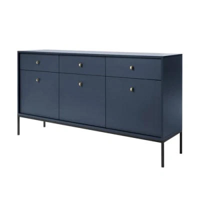 Afbeelding van NADUVI Collection Dressoir Monique 3 deurs lades