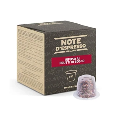 Afbeelding van Note d&#039;Espresso Wilde Bessen Thee 40 Capsules