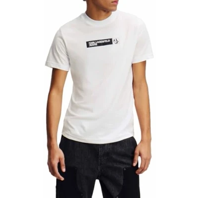 Afbeelding van Karl Lagerfeld Jeans TEE Tshirt basic, Heren, Maat: Large, White