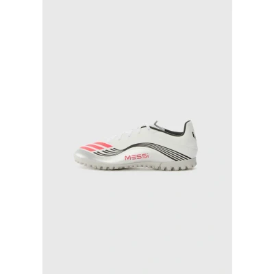 Afbeelding van adidas Performance F50 Messi CLUB TF Voetbalschoenen voor kunstgras White/lucid red/silvercoloured, Heren, Maat: 46, red/silver coloured