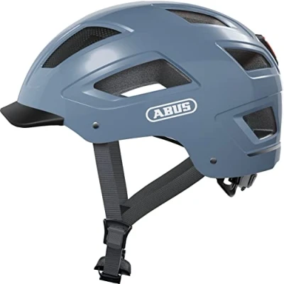 Afbeelding van ABUS Hyban 2.0 Stadshelm Stevige Fietshelm Voor Dagelijks Gebruik met ABS hardshell Dames en Heren Blauw, Maat M​