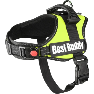 Afbeelding van Hondentuig Best Buddy Pluto Neon Groen M