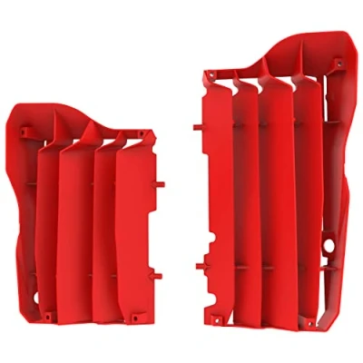 Afbeelding van Polisport Radiateurlamellen Honda CRF250R 2018 CRF450R CRF450RX 2017 2019 CRF450X Rood