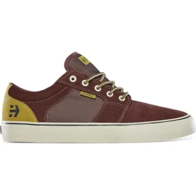 Afbeelding van Etnies Heren Barge LS Skate Schoen, Bourgondië/Bruin, 10 UK, Bordeaux Bruin, 45 EU