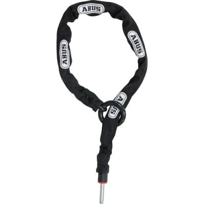 Afbeelding van ABUS ringslot insteekketting Adaptor Chain 2.0 6KS Ketting voor secundaire fietsbeveiliging 6 mm dik 85cm lang zwart met slottas 5953