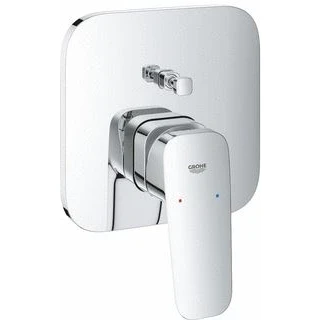 Afbeelding van GROHE Professional Cubeo inbouwmengkraan met 2 weg omstelling