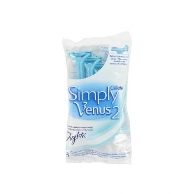 Afbeelding van Gillettte Simply Venus 2 Scheermesjes 8 stuks