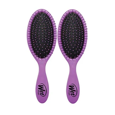 Afbeelding van Wet Brush 2 delige originele ontklitter haarborstel, paars, stuks