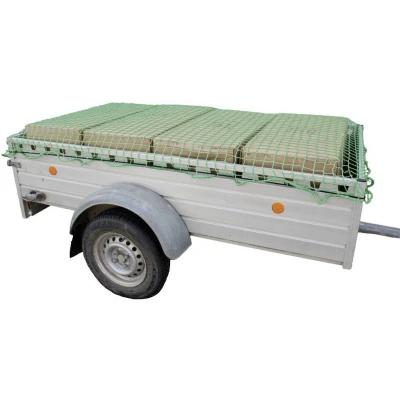 Afbeelding van HP Autozubehör 25161 Aanhangernet (l x b) 2.2 m 1.5 Met rubberen spanband