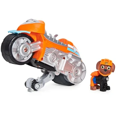 Afbeelding van PAW Patrol Moto Pups Zuma Terugtrekmotor Wheelie functie Speelgoedvoertuig