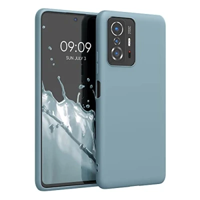 Afbeelding van kwmobile telefoonhoesje compatibel met Xiaomi 11T / Pro hoesje Zachte case voor smartphone Back cover in Arctische nacht