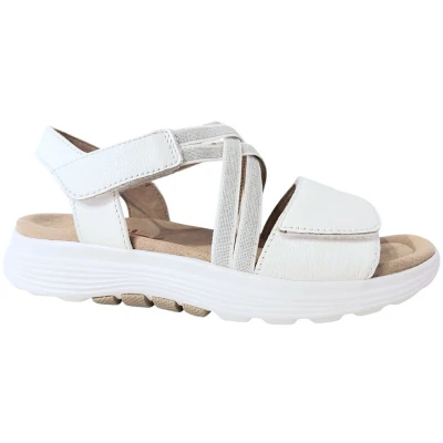Afbeelding van Gabor Sandalen met sleehak, Dames, Maat: 37.5, Weiss Schoenen