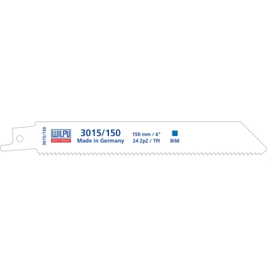 Afbeelding van Wilpu 3015/150 reciprozaagblad Blik (Bosch S922AF) per 5 stuks