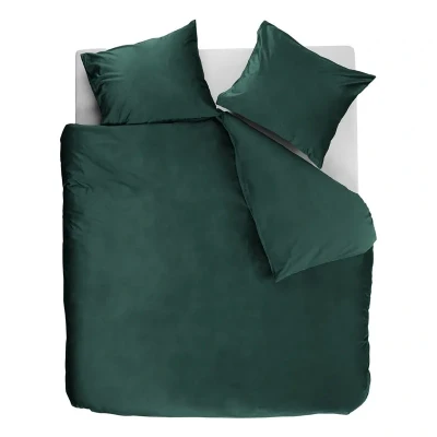 Afbeelding van Dekbedovertrek At Home by Beddinghouse Tender Green Katoen 200 x / 220 cm 2 Persoons