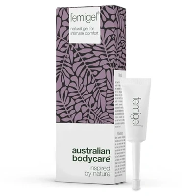 Afbeelding van Australian Bodycare Femigel 5 x 7 ml vaginale hormoonvrije gel voor de intieme verzorging gebaseerd op Tea Tree Olie Klinisch getest en bewezen tegen jeuk, irritatie, droogheid ongewenste geur van delen Aangepaste pH waarde