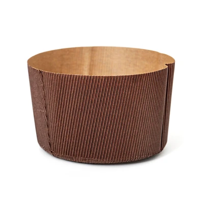 Afbeelding van Canasta/Panettone Bakvorm Ø16x11(h) cm 5 stuks