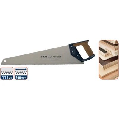 Afbeelding van Rotec Top Line handzaag TL5/500 (mm) gecoat 11 tpi