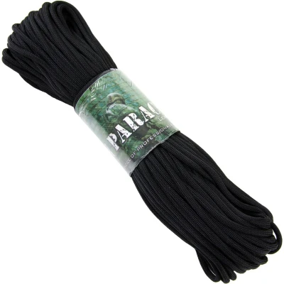 Afbeelding van Fosco Paracord 7 stings 30 meter 3 mm Black