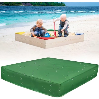 Afbeelding van Waterdichte zandbakafdekking 180 x 20 cm, stofdicht, dekzeil, speelgoed, zandbak, afdekking