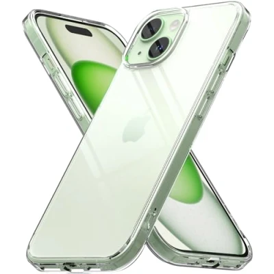 Afbeelding van Ringke Fusion Hoesje Compatibel met iPhone 15 Case, Lichtgewicht Helder hybride Clear